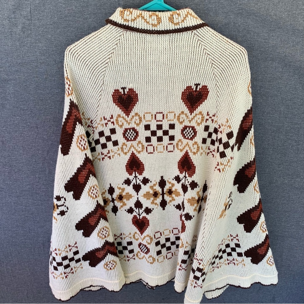 Vintage Cape Poncho Sturbridge Tag 60s 70s Women’s - Picture 7 of 8